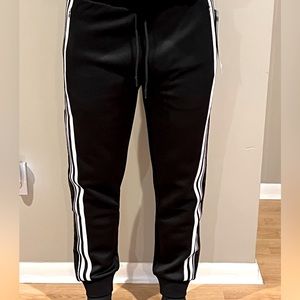 KARL LAGERFELD - Men's M/Scuba Track Pants w/Logo Stripe Tape/NWT (Sample)